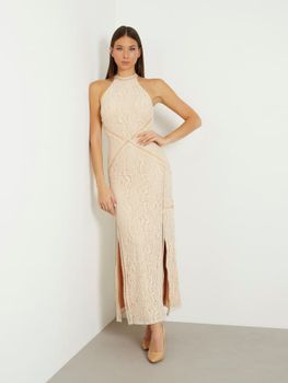 Vestido Largo De Encaje