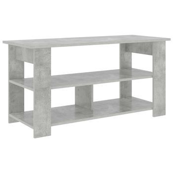 Soporte Para Tv | Mueble De Salón | Gabinete De Tv Gris Concreto 100 X 40 X 50 Cm
