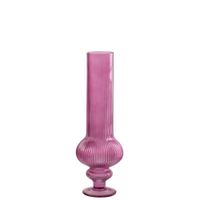jarron  de cristal rosa 135 x 135 x 40 cm