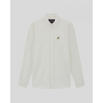 Lyle & Scott Camisa manga larga LW2112V PLAIN OXFORD-W870 COVE para hombre