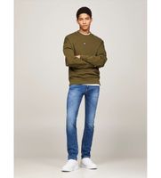 tommy jeans para hombre dm0dm09549 jeans scanton destenidos de corte ajustado azul 2734 casual algodon elastano
