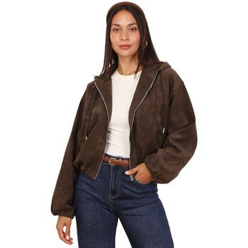 La Modeuse Cazadora de cuero 76316_P180736 para mujer