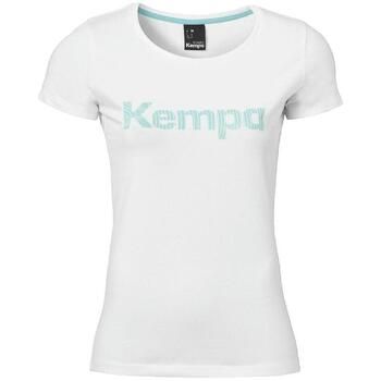 Kempa Camiseta T-shirt Graphic blanc para mujer