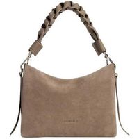 ttm-coccinelle bolso boheme suede bimaterial small para mujer