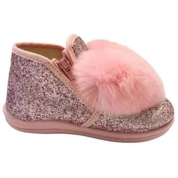 Monnalisa Pantuflas 836012_rosa para niña