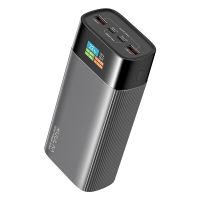kuulaa kl-yd73 145w 148wh 40000mah poder bank con pantalla digital tft bateria externa con 2 entradas y 4 salidas soport