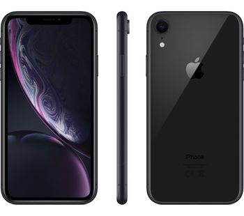 Apple iPhone XR - 64 GB, Black, Black