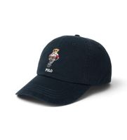 polo ralph lauren para hombre 710b27551001 gorra de sarga con polo bear negro osfa casual algodon