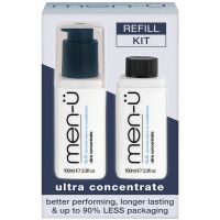 men-u slic smooth leave in conditioner refill kit 2 x 100ml