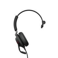 jabra evolve2 40 se auriculares alambrico diadema llamadasmusica usb type-c  usb type-a negro