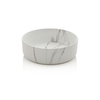 Composición Baño De 3 Piezas Solmira Blanco/calacatta En Mdf