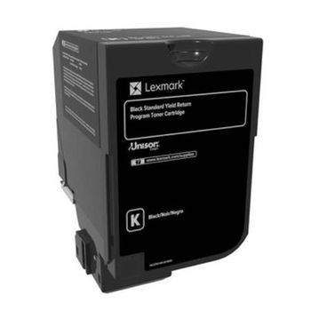 Lexmark 74C2SK0 Black Original Standard Capacity Return Program Toner Cartridge