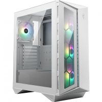 msi mpg gungnir 110r cristal templado usb 30 argb blanco