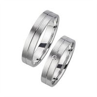 alianzas de boda con diamantes de 45 mm de ancho