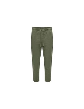Pantalones Only & Sons Taper 0183 Hombre Olive Night