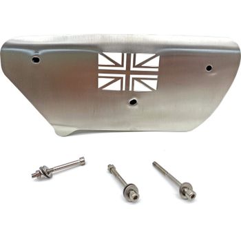 Tapa del panel lateral tubos de escape bajos Triumph Scrambler 1200 Mass