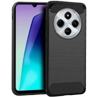 cool carcasa para xiaomi redmi 14c  poco c75 carbon negro