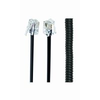 cable de espiral para telefono gembird tc4p4cs-2m 2 m rj10