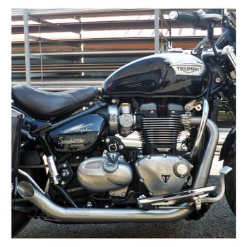Sistema de escape Triumph Bonneville 1200 Speedmaster E5 Mass Hot Rod 2-2