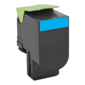 Lexmark 802XC Original Cyan Extra High Capacity Return Program Toner Cartridge (80C2XC0)