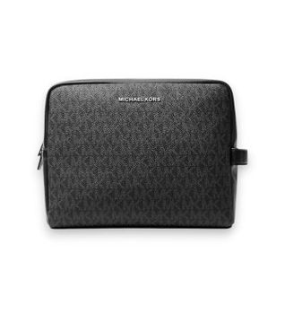 Michael Kors para hombre. 33F6LHDN3B Neceser Hudson negro (OSFA), Casual, PVC