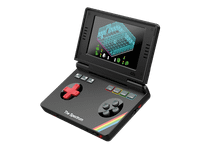 consola retro portatil - koch media the spectrum handheld pantalla ips de 800x480 pixeles 25 titulos miticos 256 mb ddr ram negro