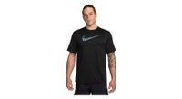 maillot de manga corta nike  strong dri fit uv  strong  hyverse negro  hombre