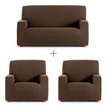 Fundas De Sofa Mod/7 Elastica Troya 3-1-1 Pl. C/7