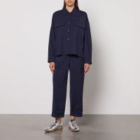 weekend max mara twill shirt - uk 10