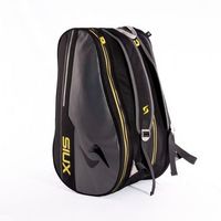siux - paletero pulse con capacidad para 1 pala diseno ligero y moderno - tipo mochila gris