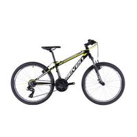 bicicleta eleven pro 26 vb negroblanco brillo xs