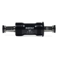 radio raceline titan square tapered euro bb set black  118mm