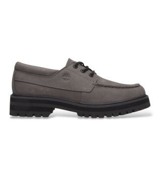 Timberland para hombre. TB0A42KGEJV1 Zapatos de piel Britton Drive gris (43), Plano, Cordones, Casual