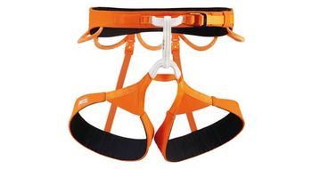Petzl arnes de escalada hirundos naranja