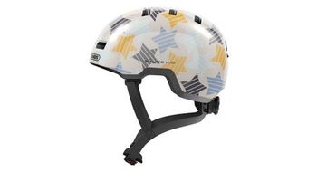 Casco infantil abus skurb kid gris estrellas