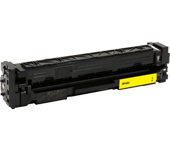 ESSENTIALS Remanufactured CF402A Yellow HP Toner Cartridge, Yellow