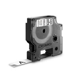 Compatible Dymo 91201 (S0721610) Label Tape (12mm x 4m) Black on White