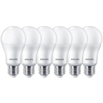 Philips Bombilla Led (pack 6un) 3W (Eq. 100W) Blanco frio (4000K) 1521lm