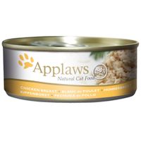 applaws cat food cans 156g - chicken in broth - chicken breast 6 x 156g