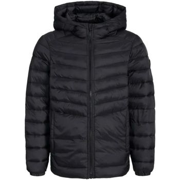 Jack & Jones Parka 12258556 JJESPRINT PUFFER HOOD NOOS JNR BLACK para niño