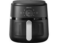 freidora de aire r philips airfryer na23100 con ventana 62 l 1700w tecnologia exclusiva rapidair negro plata