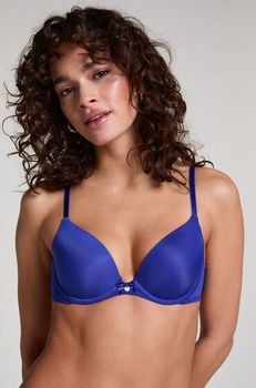 Hunkemöller Sujetador con aros preformado Plunge Azul