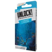 juego de mesa unlock mini el corazon del oceano asmodee 30 cartas 30-45 min
