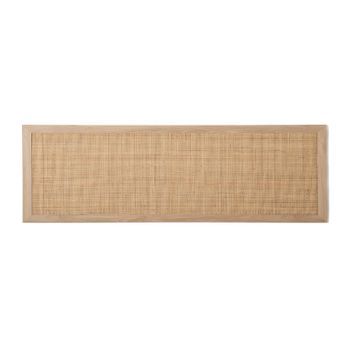 Cabecero Doble Pb, Melamina, Ratán Natural Klast Home Natural 160 X 59 Cm - Natural