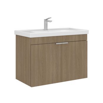 Mueble Para Lavabo  - 80 X 45 X 58 Cm - Roble Sonomo