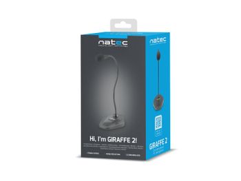 MICROFONO NATEC GIRAFFE 2 NEGRO