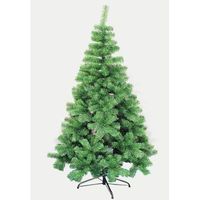 arbol de navidad verde artificial extra relleno de hoja espumillon arboles soporte metalicoplastico 240cm