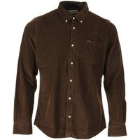 barbour camisa manga larga ramsey tailored cord shirt para hombre