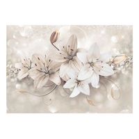 papel pintado 3d - diamond lilies 300x210 cm