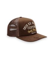 deus ex machina para hombre d263mha331 gorra trucker marsden marron osfa casual algodon